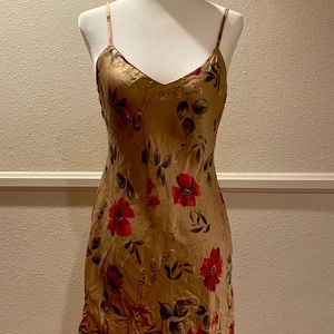 Vintage Floral Slip Dress